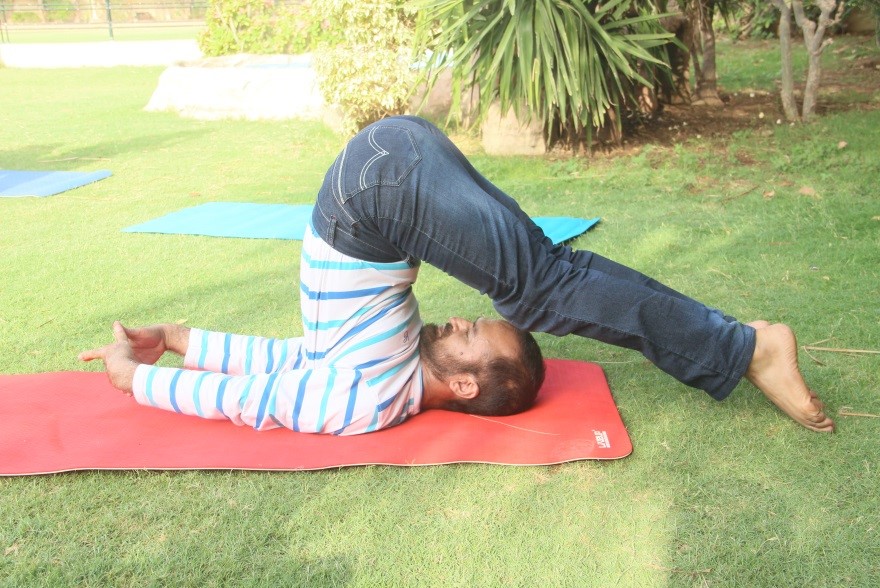 Plow Pose